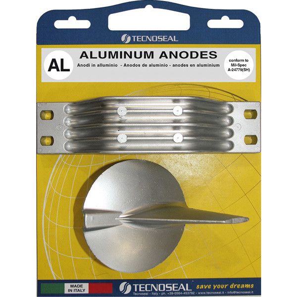 Tecnoseal Aluminiumanode Kit – Opferschutz für Yamaha 200–300 HP High Performance