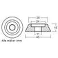 TECNOSEAL zinc anode for Lewmar Series 185 bow thrusters (589350)