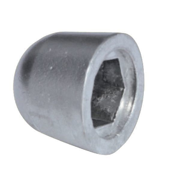 Tecnoseal Aluminiumanode für Sidepower/Sleipner Bugstrahlruder – Propellermutter-Anode