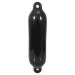 Dan-Fender Langfender schwarz mit schwarzer Kappe