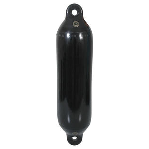 Dan-Fender Langfender schwarz mit schwarzer Kappe