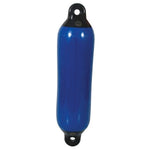 Dan-Fender Langfender blau mit schwarzer Kappe