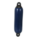 Dan-Fender Langfender marineblau mit schwarzer Kappe