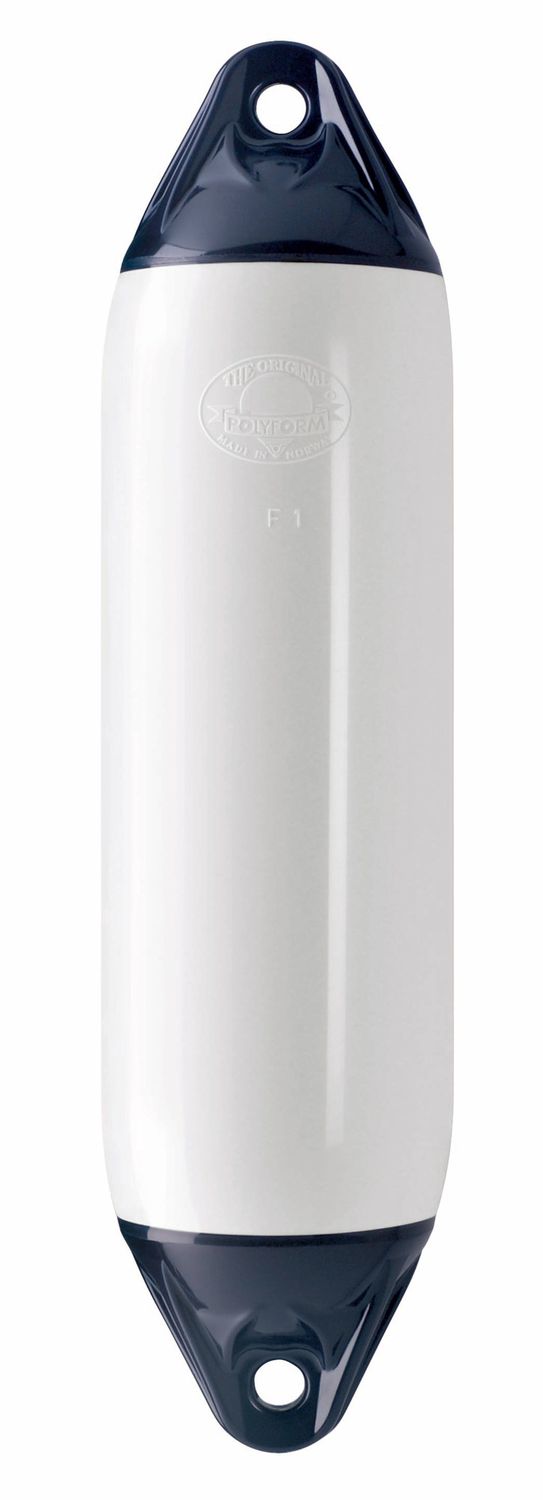 Polyform Langfender F-Serie – robuste PVC-Fender im Rotationsguss