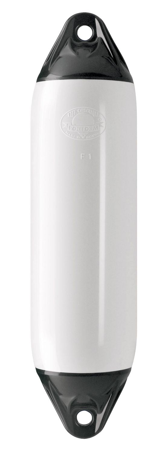 Polyform Langfender F-Serie – robuste PVC-Fender im Rotationsguss