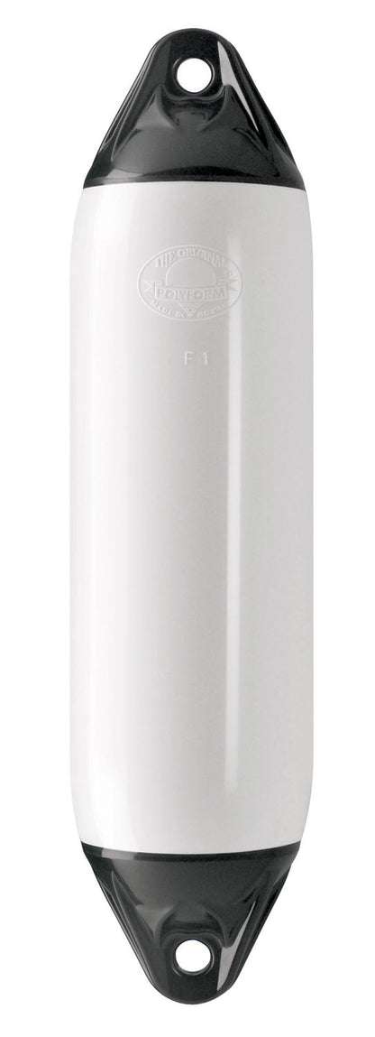 Polyform Langfender F-Serie – robuste PVC-Fender im Rotationsguss