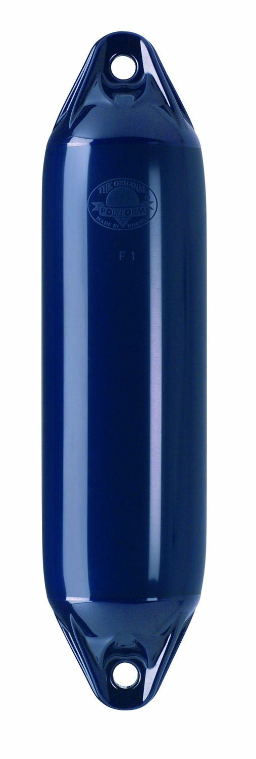 Polyform Langfender F-Serie – robuster PVC-Fender mit V10-Ventil
