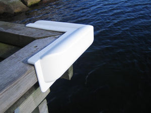 Dan-Fender Stegfender 90° Winkel L=2x250mm B=100mm D=60mm weiss