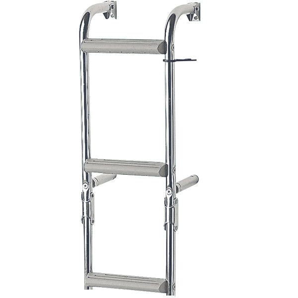 Badeleiter rostfreier Stahl klappbar - 1 + 2 Stufen L=705mm B=235mm