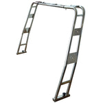 Targabügel rostfreier Stahl 70° Winkel B=145-230cm H=125mm Rohr D=32/40mm