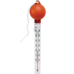 Badethermometer mit Schwimmer und Band