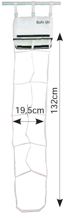 M.O.B. Leiter 5 Stufen mit Tasche