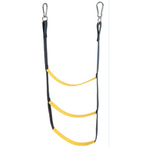 Badeleiter für Schlauchboote aus Gurtband mit Karabinerhaken L=80cm