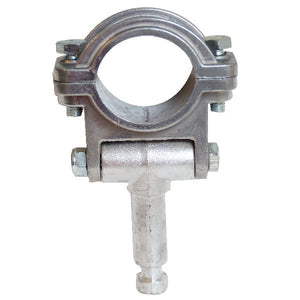 Gotthardt Rudergabel Aluminium mit Bügel – für Dinghy-Ruder bis 46 mm