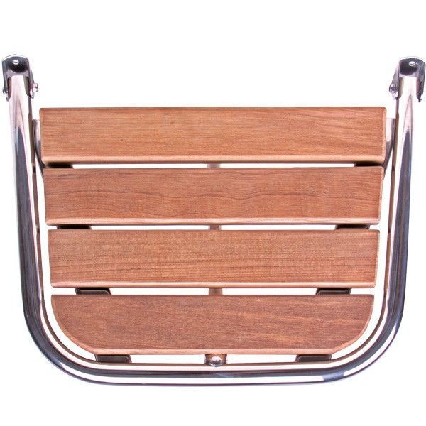 Badeplattform rostfreier Stahl L=45cm B=36cm Rohr D=25mm