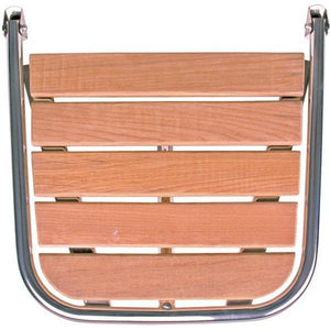 Badeplattform rostfreier Stahl L=50cm B=45cm Rohr D=25mm