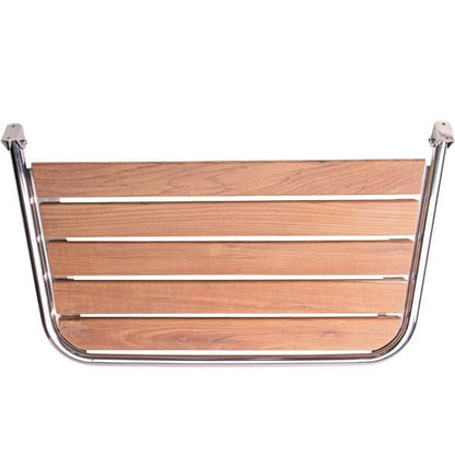 Badeplattform rostfreier Stahl L=80cm B=45cm Rohr D=25mm