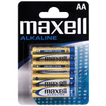 Maxell Alkaline Batterie AA (LR6) – zuverlässige Allround-Batterie im 4er-Pack