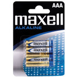 Maxell Alkaline Batterie AAA / LR03 – zuverlässige Universal-Power (4 Stück)