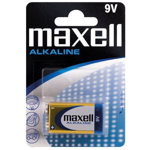 Maxell Alkaline 9V /6LR61 batteri - 1stk
