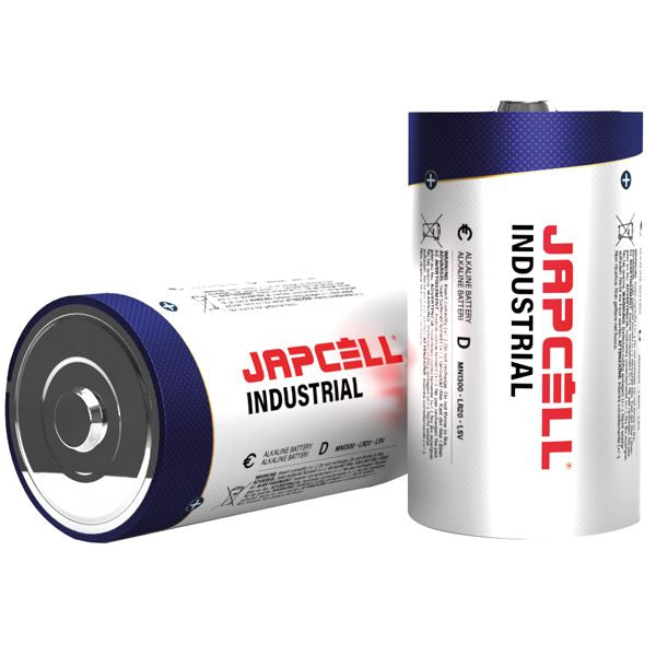 Japcell Industrial Batterie D/LR20 Alkaline – 10er-Pack