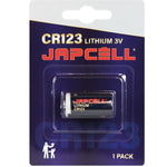 Japcell CR123 3 V Lithium Batterie – zuverlässige Einwegzelle
