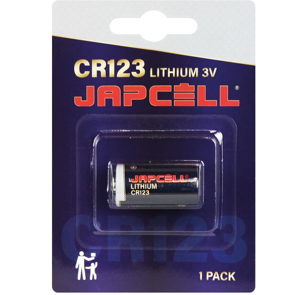 Japcell CR123 3V Lithium Batterie 1 Stück