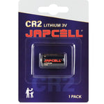 Japcell CR2 Lithium-Batterie 3 V – zuverlässige Energie für optische Geräte