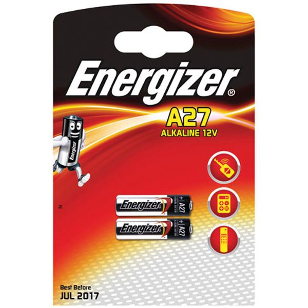 Energizer A27 Alkaline-Batterie 12 V – für kabellose Fernbedienungen
