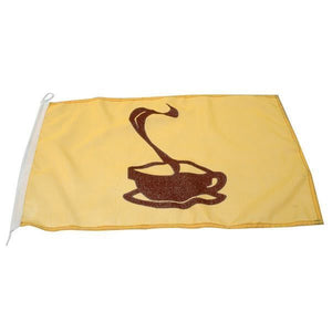 1852 Kaffee-Flagge – Stimmungsfahne mit Kaffeetasse