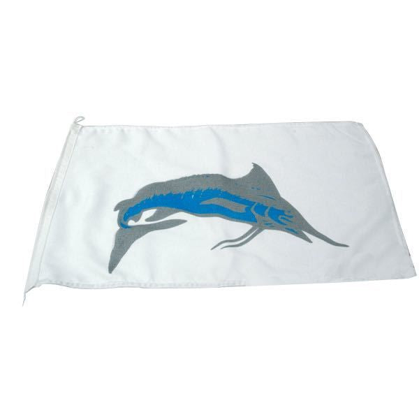 1852 Fisch-Flagge – fröhliche Stimmungsfahne fürs Boot