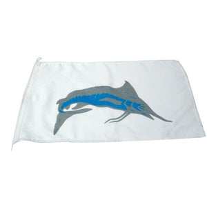1852 Fisch-Flagge – fröhliche Stimmungsfahne fürs Boot