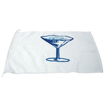 1852 Champagner-Flagge – Stimmungsfahne mit Champagnerglas