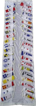 Adela Internationales Flaggenalphabet – kompletter Signalflaggersatz