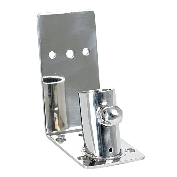 Flaggenstockhalterung rostfreier Stahl für 25mm Flaggenstock