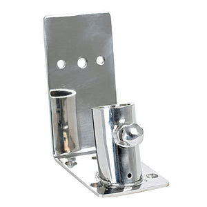 Flaggenstockhalterung rostfreier Stahl für 25mm Flaggenstock