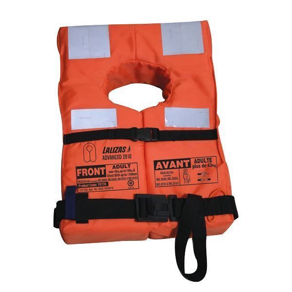 Lalizas Rettungsweste mit SOLAS-Zulassung – ISA Code 2010