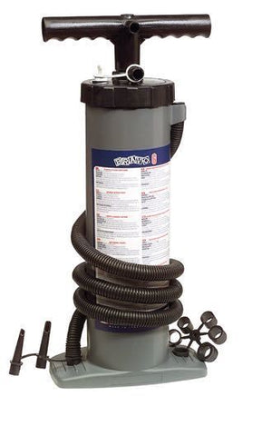 Handluftpumpe Bravo 6 mit Manometer Aluminium 600mbar 8