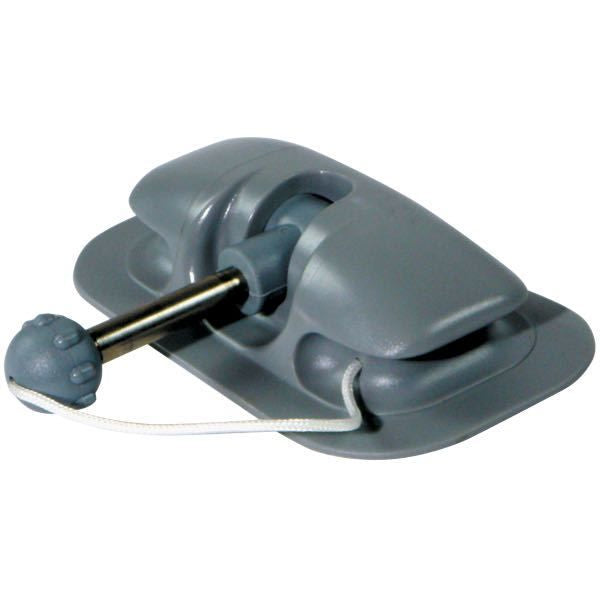 Schlauchboot Ruderdolle L=150mm B=95mm grau RAL7035