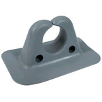 Schlauchboot Riemenhalter 90x58x40mm für Riemen D=32-35mm grau RAL7035