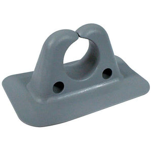 Schlauchboot Riemenhalter 90x58x40mm für Riemen D=32-35mm grau RAL7035
