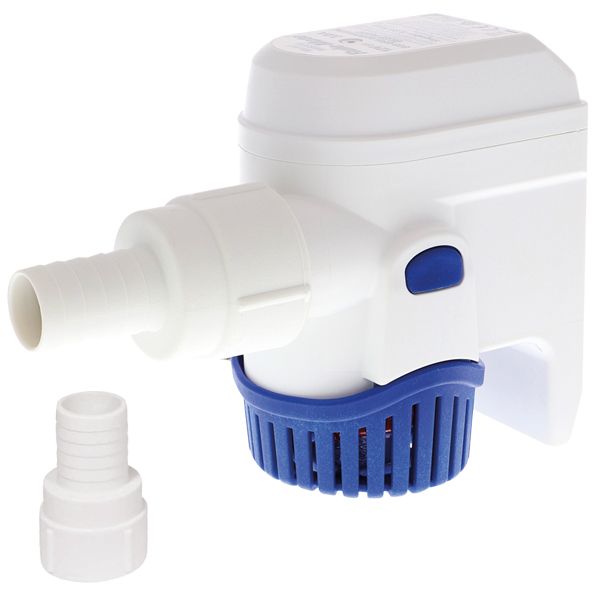 Rule-Mate Tauchpumpe 500GPH mit Vollautomatikschalter 12V