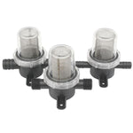 Nuova Rade In-Line Wasserfilter grobes Sieb rostfreier Stahl für Schlauchanschluss D=12mm