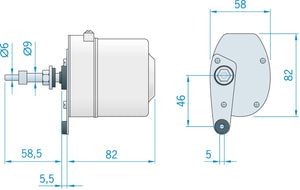 Roca Wischermotor W5