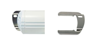 Roca Montageplatte rostfreier Stahl für Roca Scheibenwischermotor W10-W12