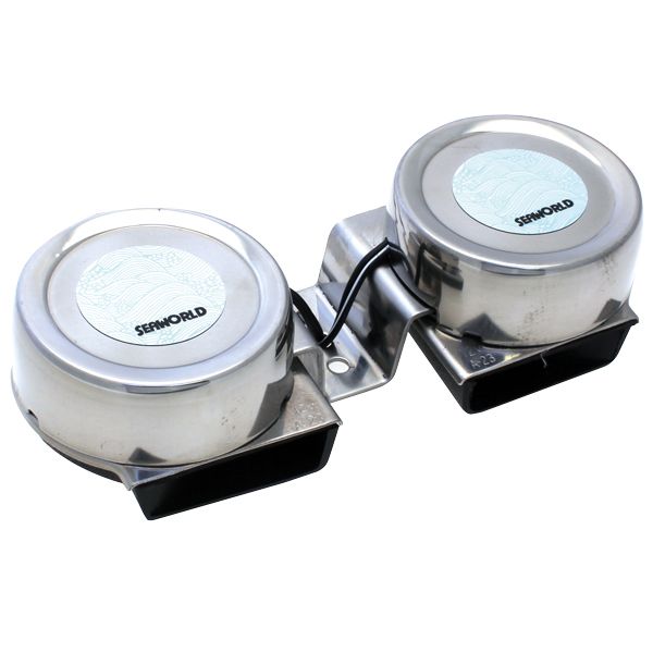 Horn doppelt 12V 102x222mm 109dB