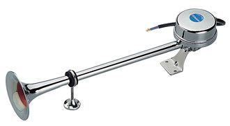 MARCO Trompetenhorn  Messing verchromt 24V 112dB L=470mm