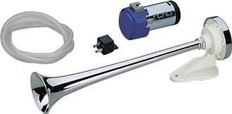 MARCO Kompressorhorn rostfreier Stahl 24V 114dB L=390mm