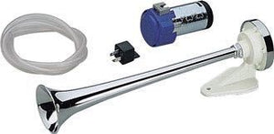 MARCO Kompressorhorn rostfreier Stahl 24V 114dB L=390mm