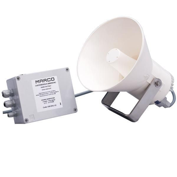 MARCO Signalhorn mit Zulassungen 12V 3A 122dB
